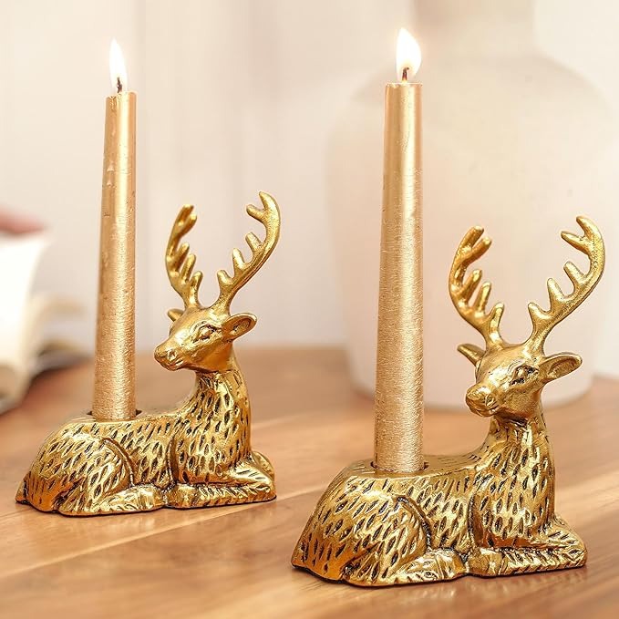 Alluminium Dear Candle